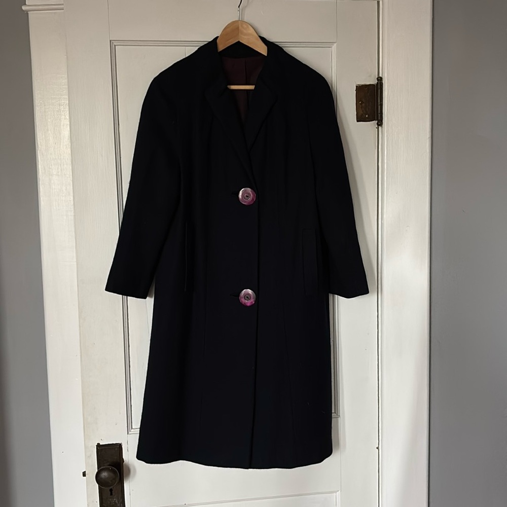Vintage navy coat